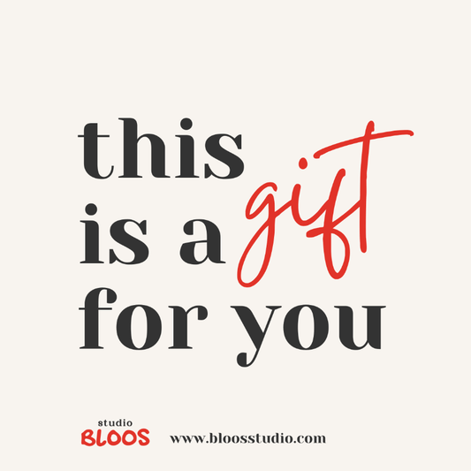 studio bloos giftcard